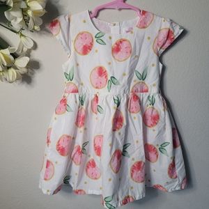 Girls fruity dress sz 18 to 24m